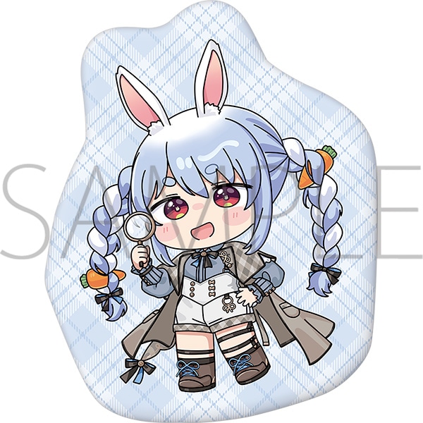 [Pre-order] hololive - Detective and Phantom Thief, Mystery Hidden in the Museum - Die-cut cushion Usada Pekora